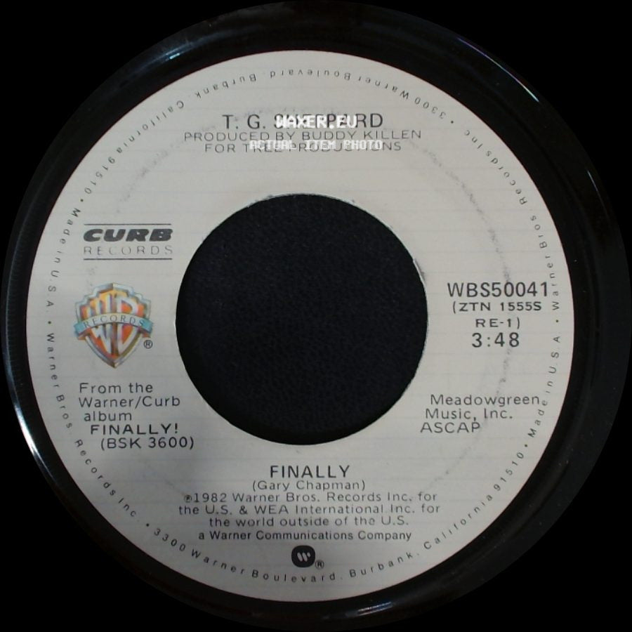 T. G. Sheppard - Finally / All My Cloudy Days Are Gone side A