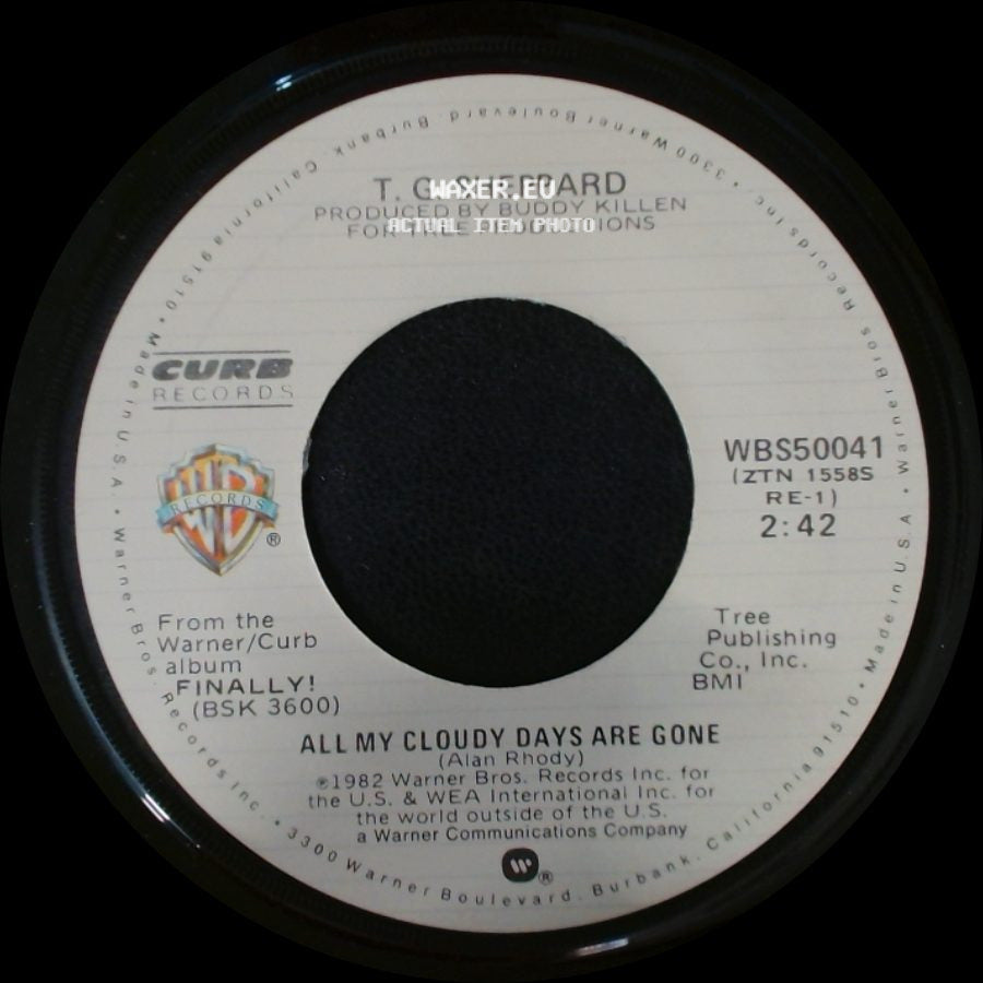 T. G. Sheppard - Finally / All My Cloudy Days Are Gone side B