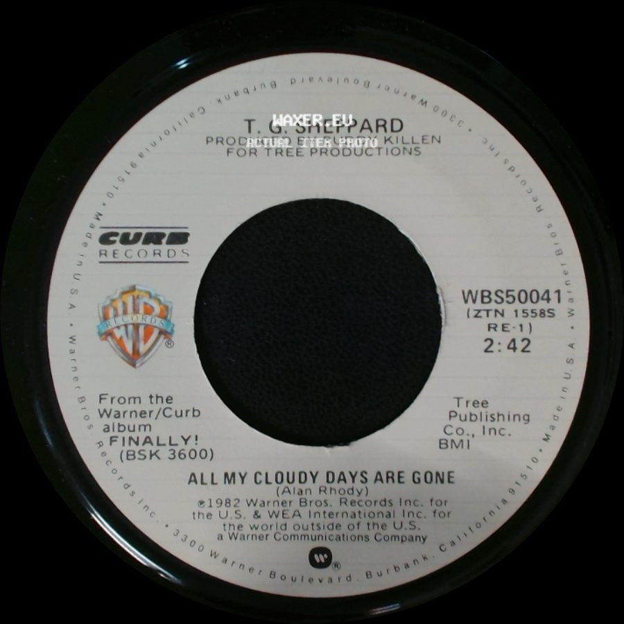 T. G. Sheppard - Finally / All My Cloudy Days Are Gone side B