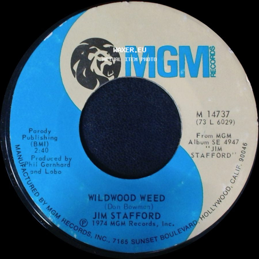 Jim Stafford - Wildwood Weed / The Last Chant side A