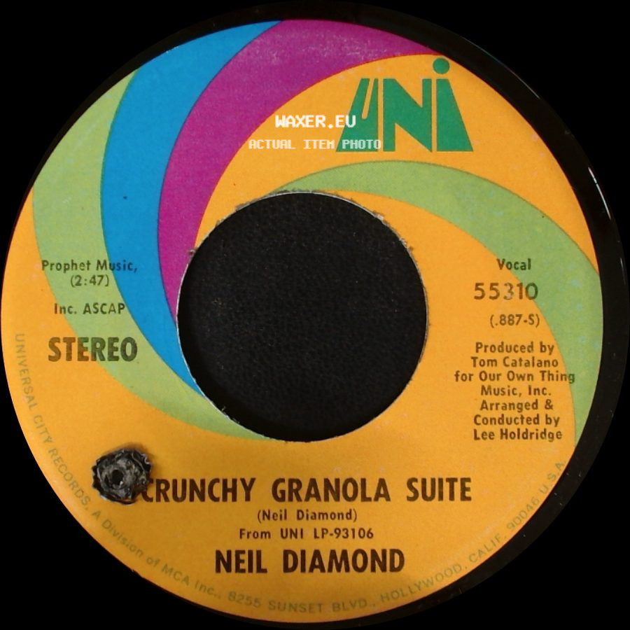Neil Diamond - Stones / Crunchy Granola Suite side B