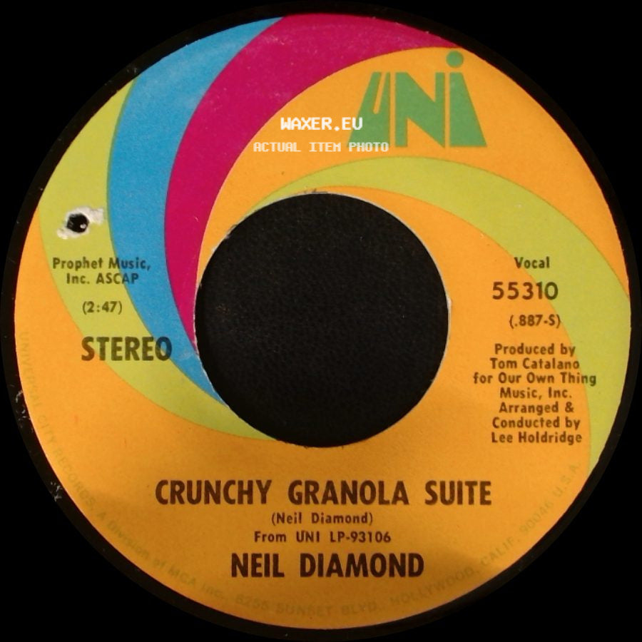 Neil Diamond - Crunchy Granola Suite / Stones side A