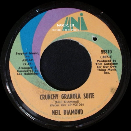 Neil Diamond - Crunchy Granola Suite / Stones side A
