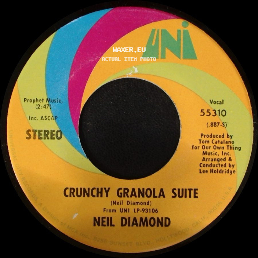 Neil Diamond - Crunchy Granola Suite / Stones side A