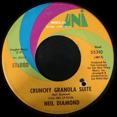 Neil Diamond - Stones / Crunchy Granola Suite side B