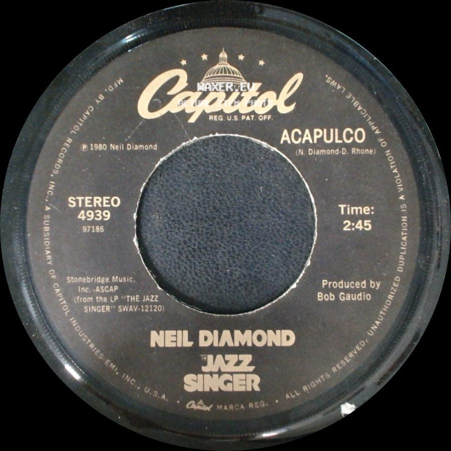Neil Diamond - Acapulco / Love On The Rocks side A