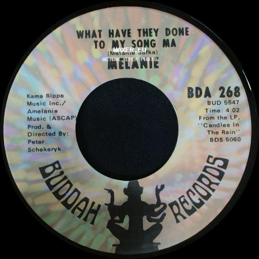 Melanie - The Nickel Song / What Have They Done To My Song Ma side B