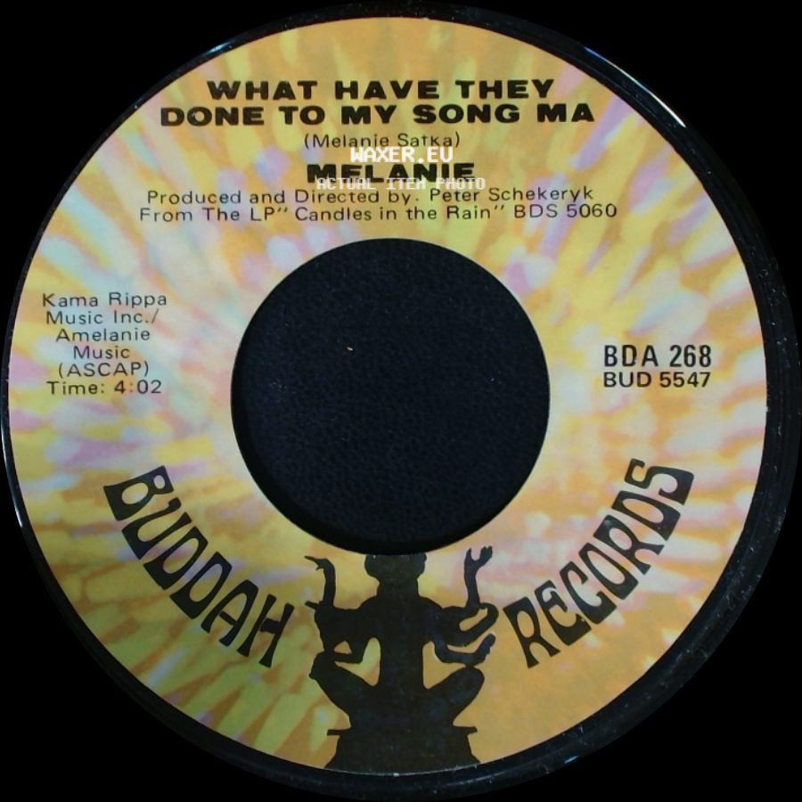 Melanie - The Nickel Song / What Have They Done To My Song Ma side B
