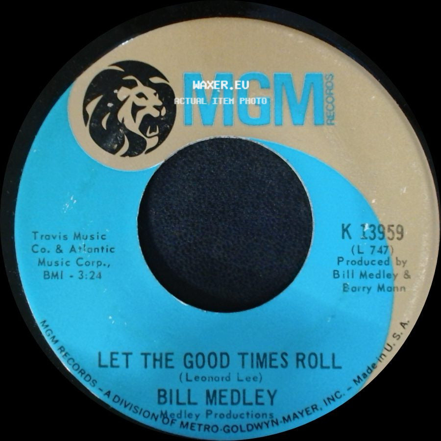 Bill Medley - Brown Eyed Woman / Let The Good Times Roll side B