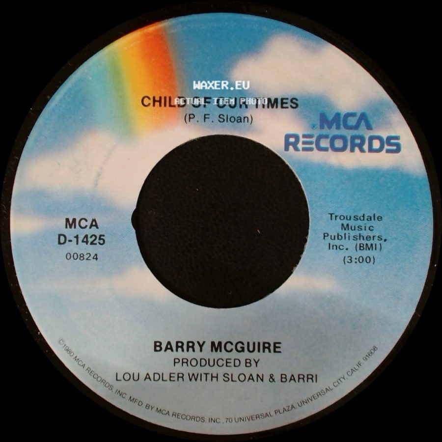 Barry Mcguire - Child Of Our Times / Eve Of Destruction side A