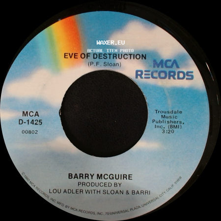 Barry Mcguire - Child Of Our Times / Eve Of Destruction side B