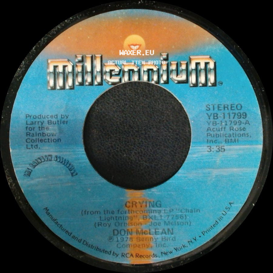 Don Mclean - Genesis (In The Beginning) / Crying side B