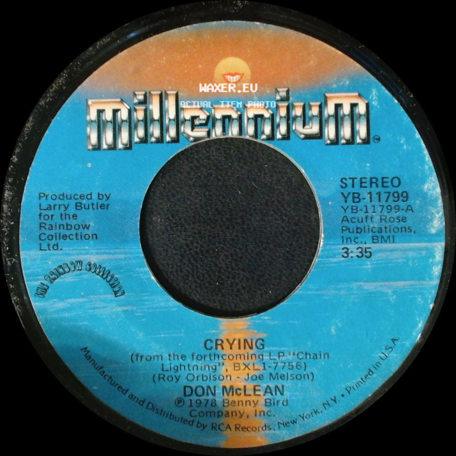 Don Mclean - Genesis (In The Beginning) / Crying side B