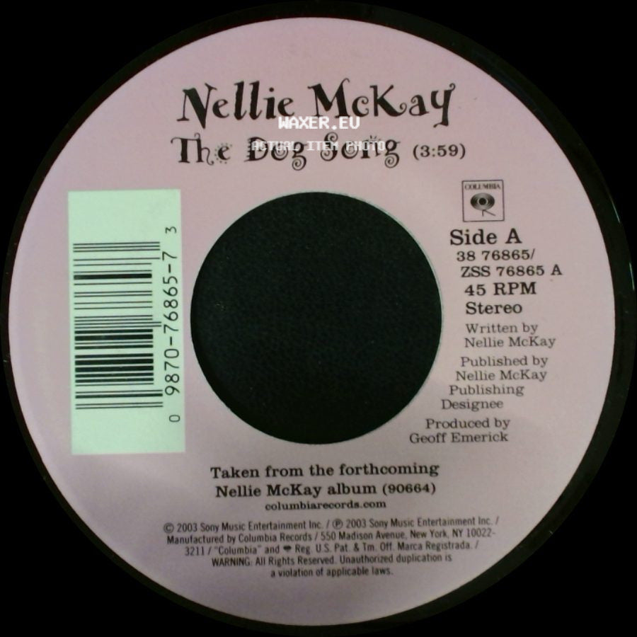 Nellie Mckay - The Dog Song / Manhattan Avenue side A