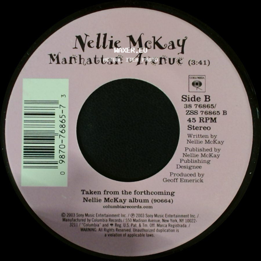Nellie Mckay - The Dog Song / Manhattan Avenue side B