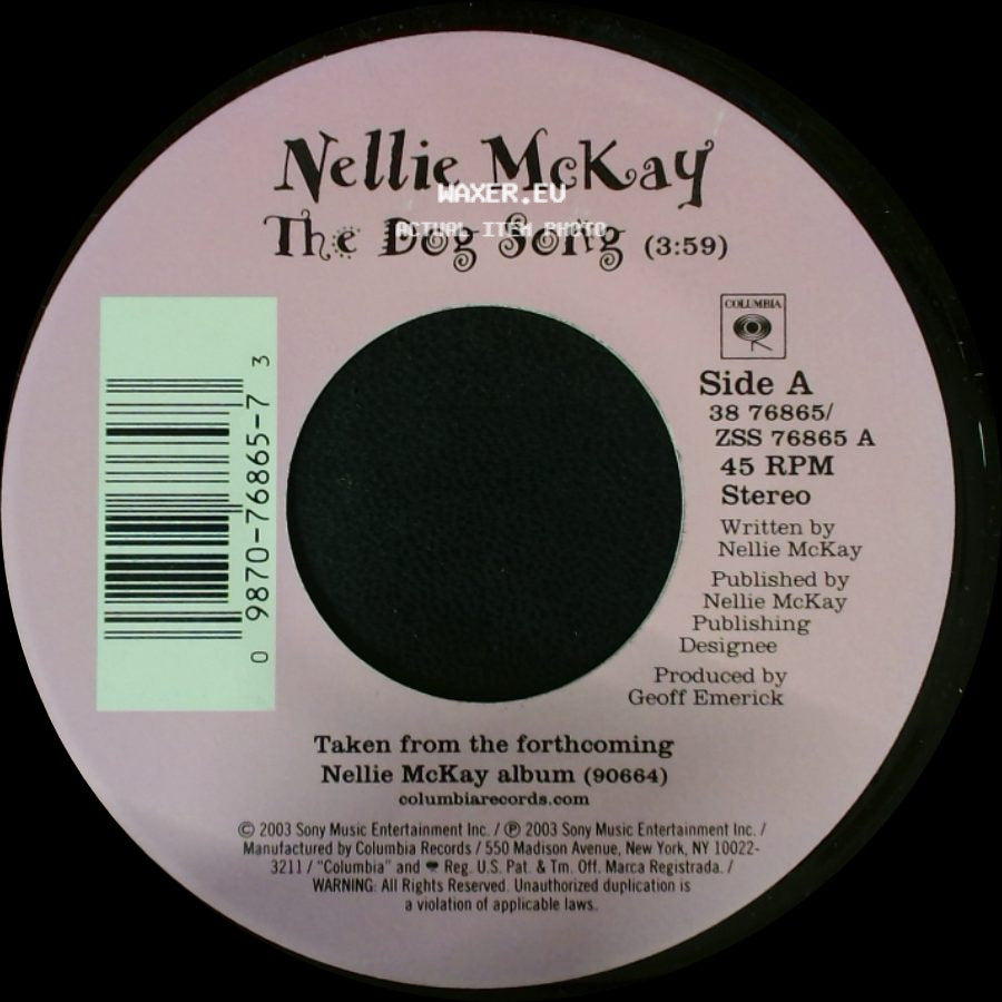 Nellie Mckay - The Dog Song / Manhattan Avenue (3:41) side A