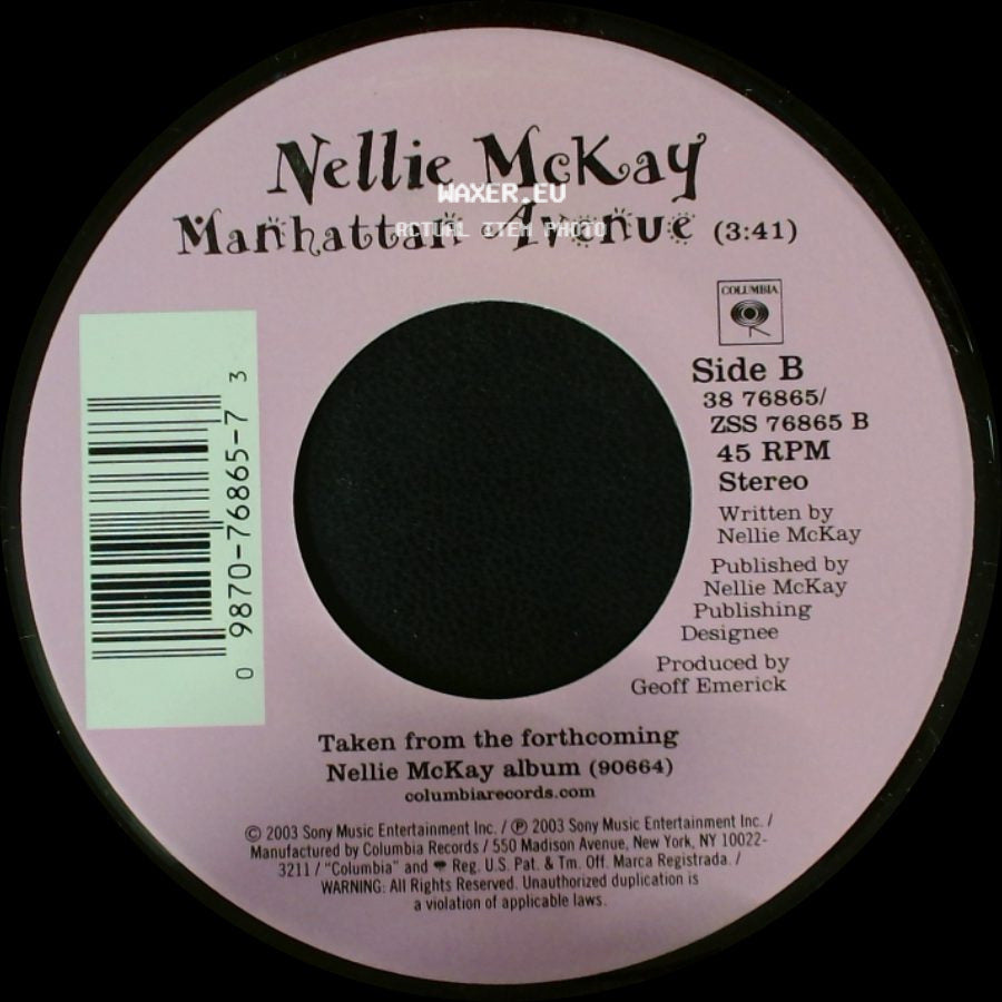 Nellie Mckay - The Dog Song / Manhattan Avenue (3:41) side B