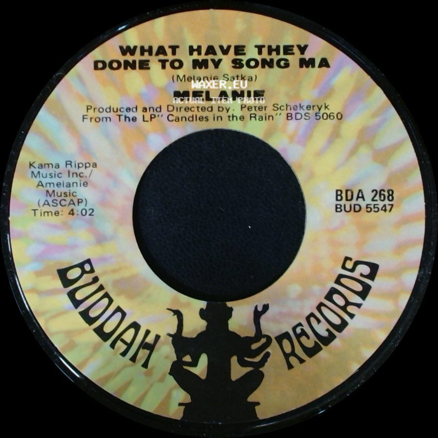 Melanie - The Nickel Song / What Have They Done To My Song Ma side B