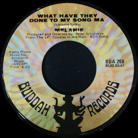 Melanie - The Nickel Song / What Have They Done To My Song Ma side B
