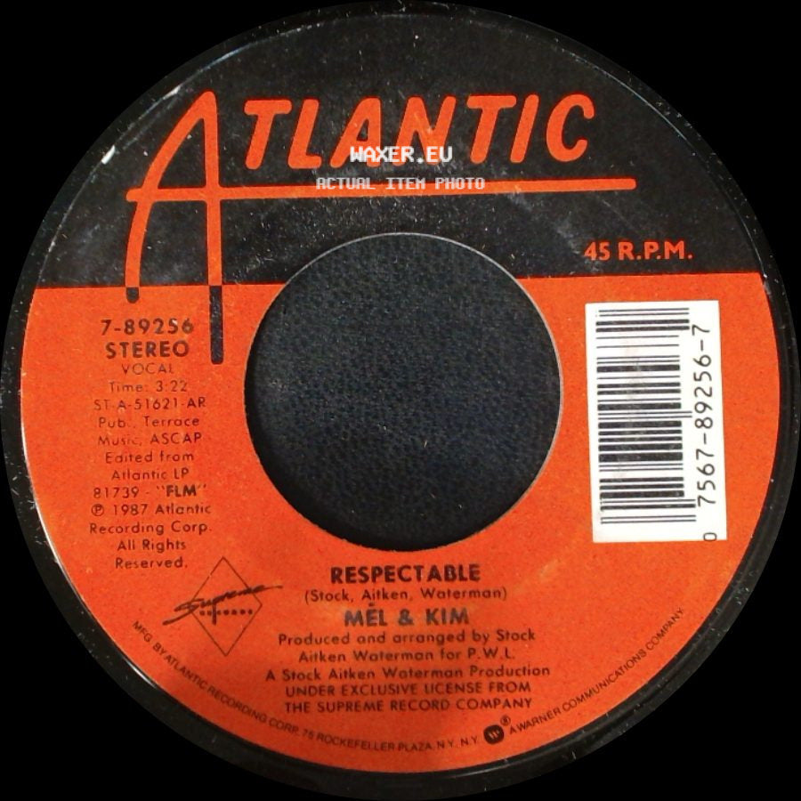Mel & Kim - Respectable / Respectable side A