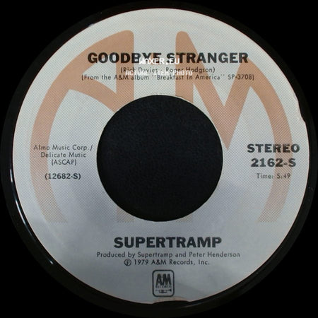 Supertramp - Goodbye Stranger / Even In The Quietest Moments side A