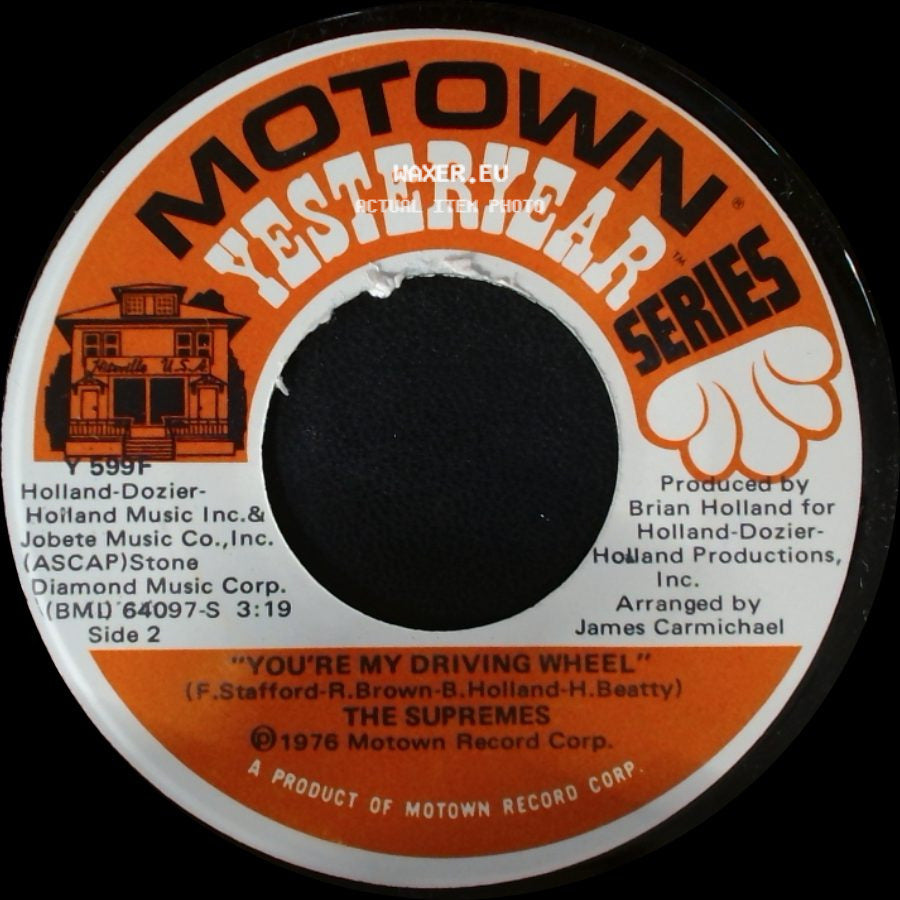 The Supremes - I'm Gonna Let My Heart Do The Walking / You're My Driving Wheel side B