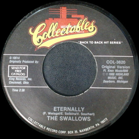 The Swallows - It Ain't The Meat (It's The Motion) / Eternally side B