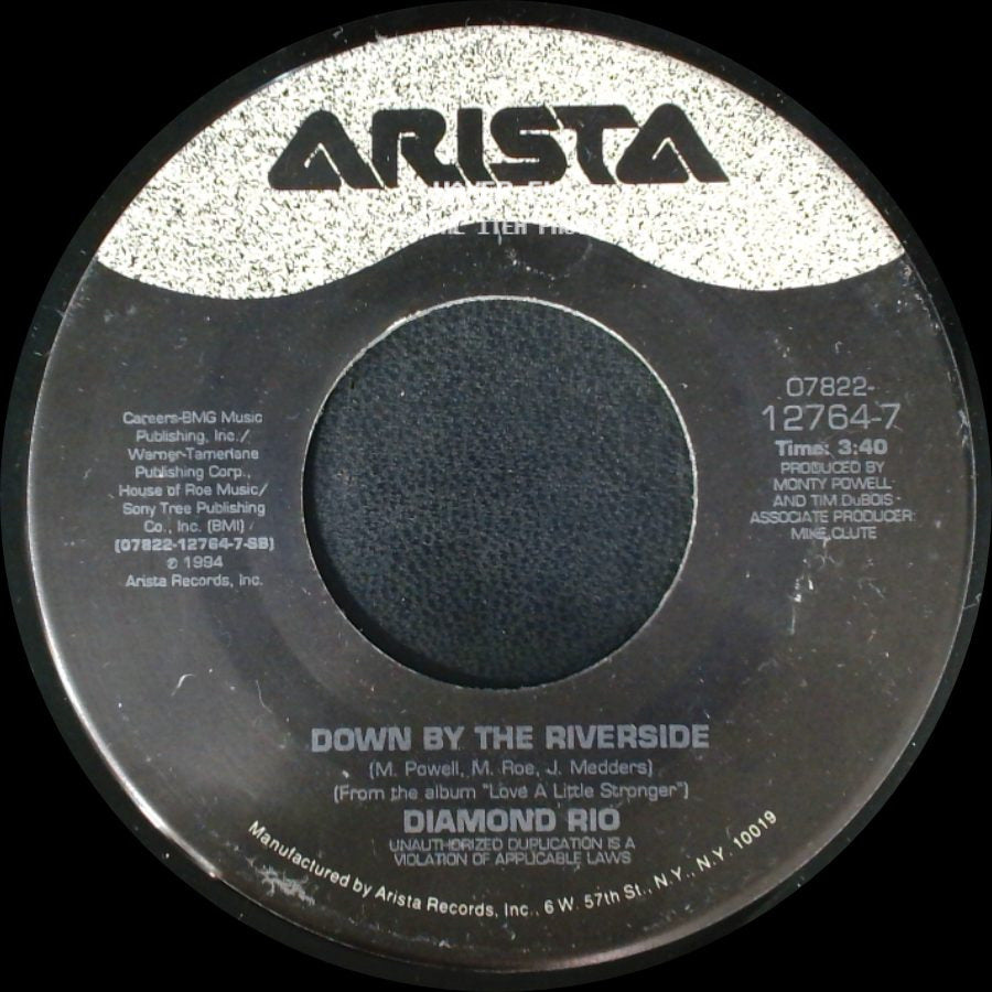 Diamond Rio - Down By The Riverside / Night Is Fallin' In My Heart side A