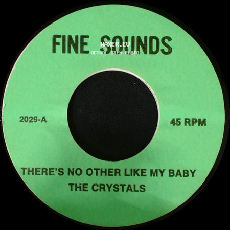 The Crystals / Peaches & Herb - There's No Other Like My Baby / I Pledge My Love side A