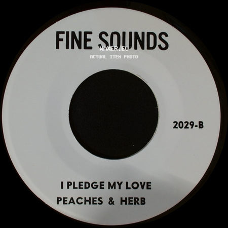 The Crystals / Peaches & Herb - There's No Other Like My Baby / I Pledge My Love side B