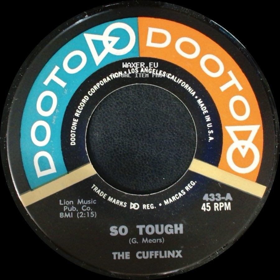 The Cufflinx - So Tough / My Love Is With You side A