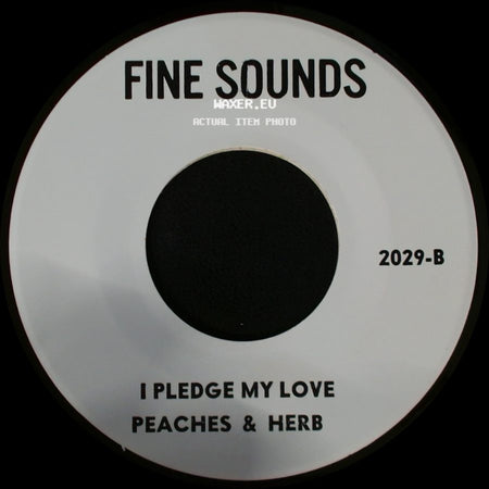 The Crystals / Peaches & Herb - There's No Other Like My Baby / I Pledge My Love side B