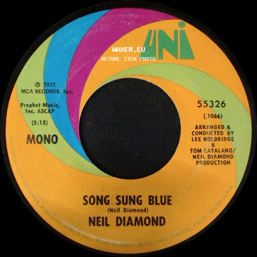 Neil Diamond - Song, Sung Blue / Gitchy Goomy side A
