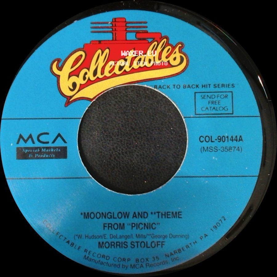Morris Stoloff / Marlene Dietrich - Moonglow And Theme From 'picnic' / Lili Marlene side A