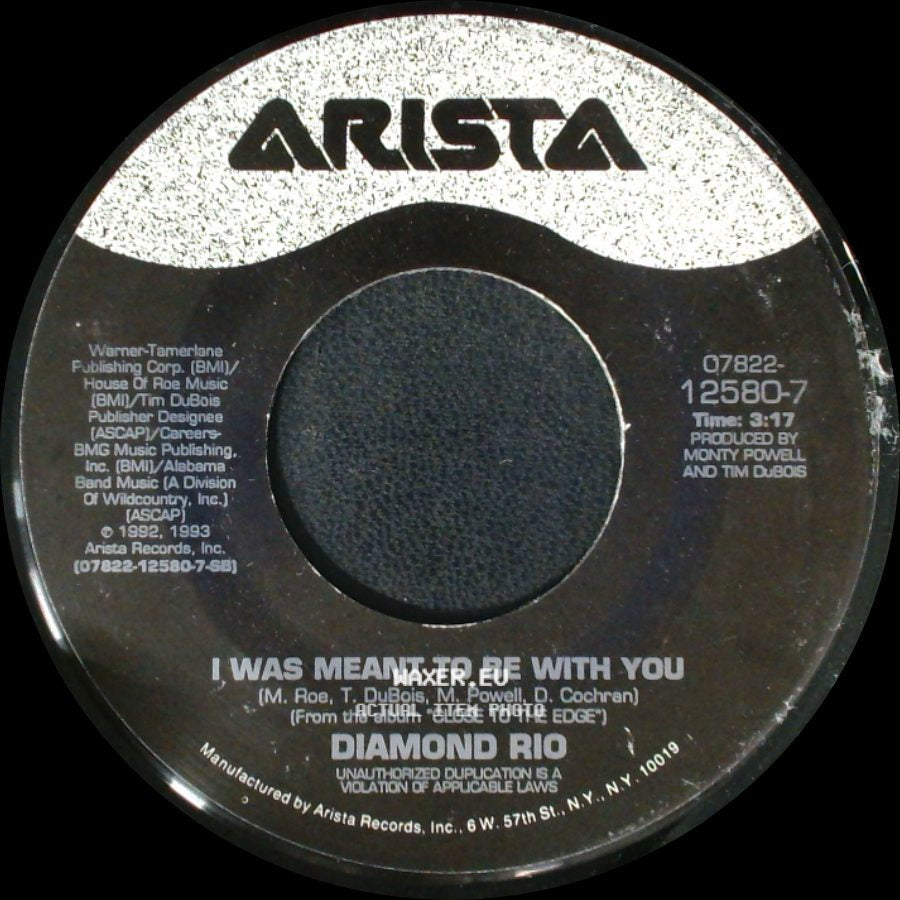 Diamond Rio - This Romeo Ain't Got Julie Yet / I Was Meant To Be With You side B