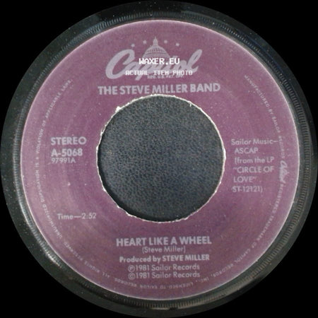 The Steve Miller Band - Heart Like A Wheel / True Fine Love side A