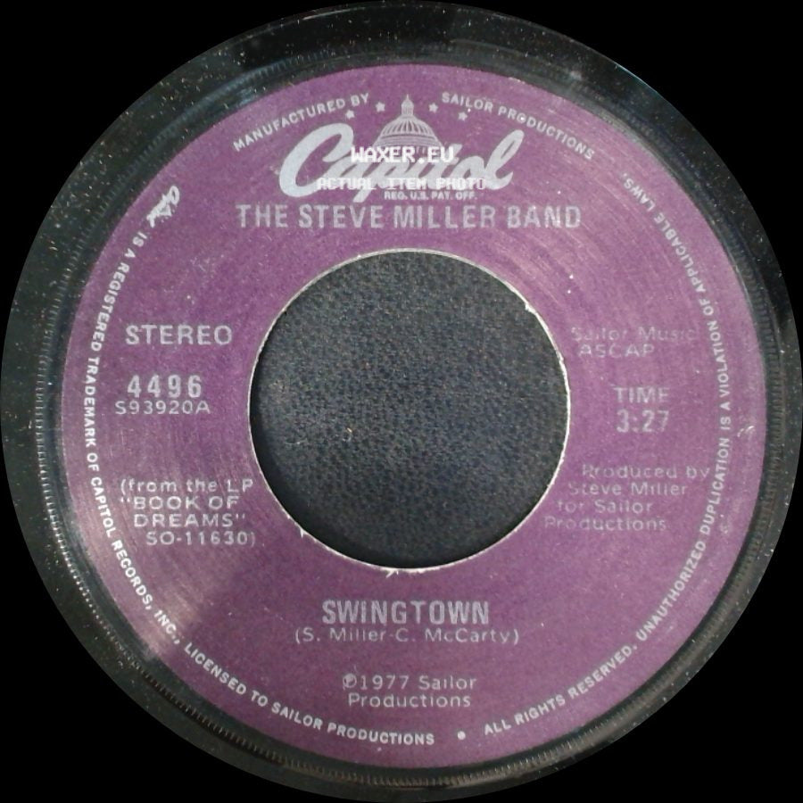 The Steve Miller Band - Swingtown / Winter Time side A