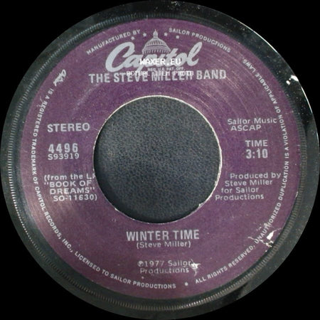 The Steve Miller Band - Swingtown / Winter Time side B