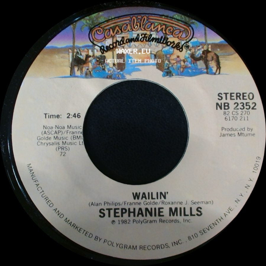 Stephanie Mills - Wailin' / Last Night side A