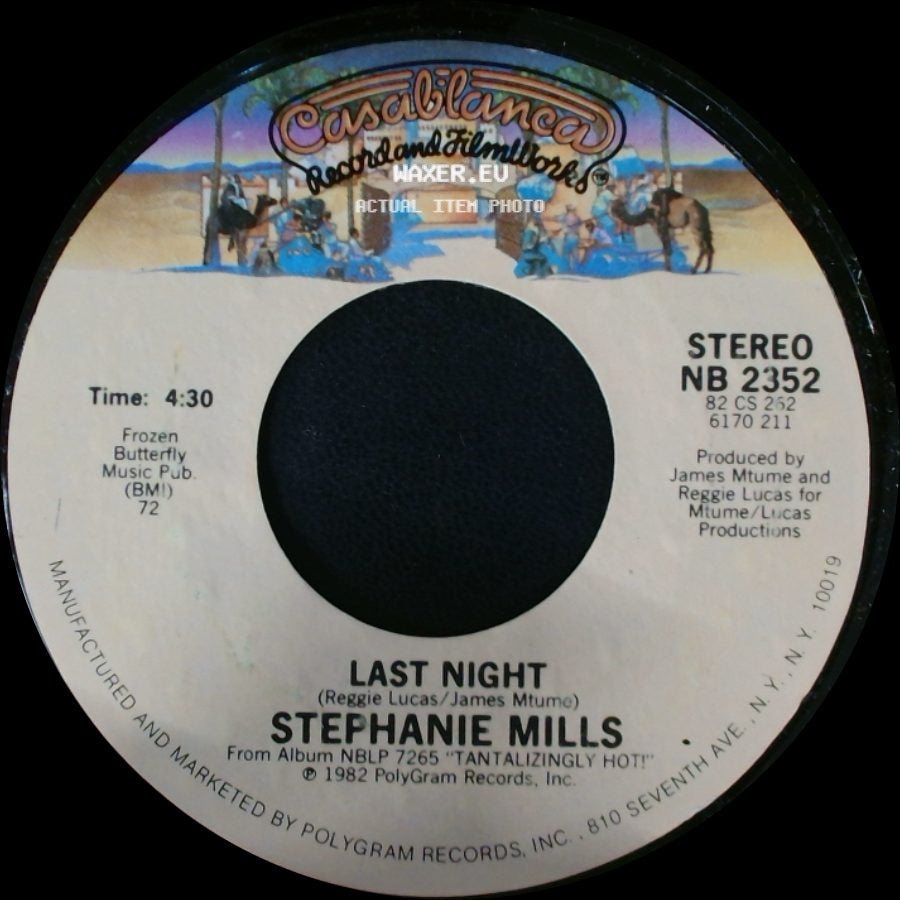 Stephanie Mills - Last Night / Wailin' side A