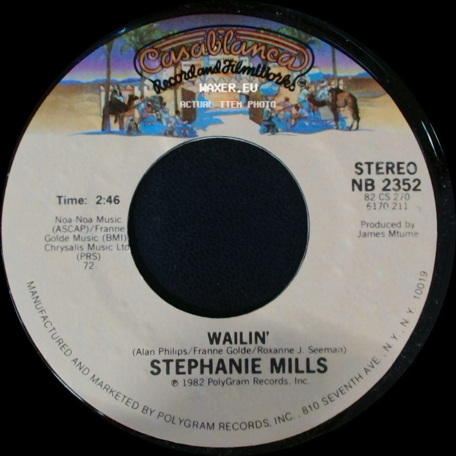 Stephanie Mills - Last Night / Wailin' side B