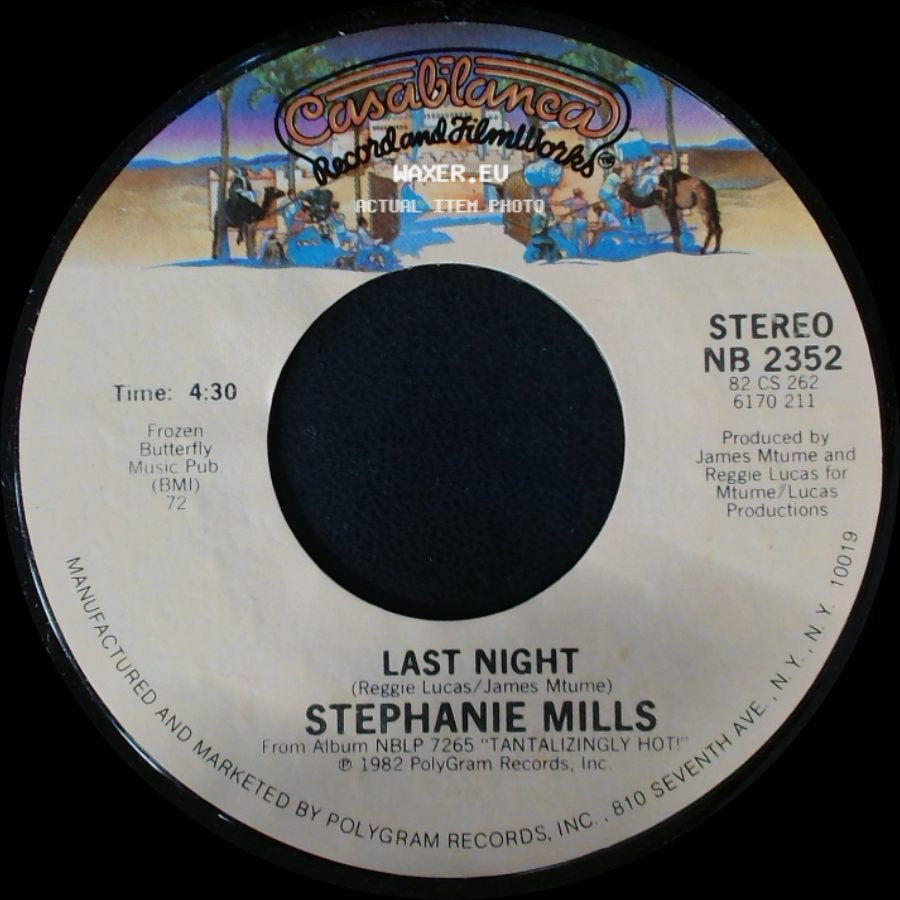 Stephanie Mills - Last Night / Wailin' side A
