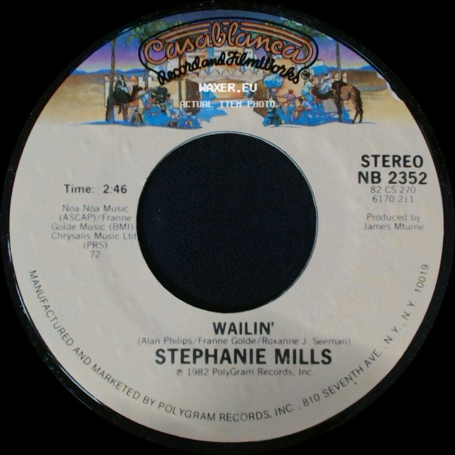Stephanie Mills - Last Night / Wailin' side B