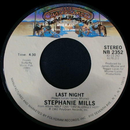 Stephanie Mills - Last Night / Wailin' side A