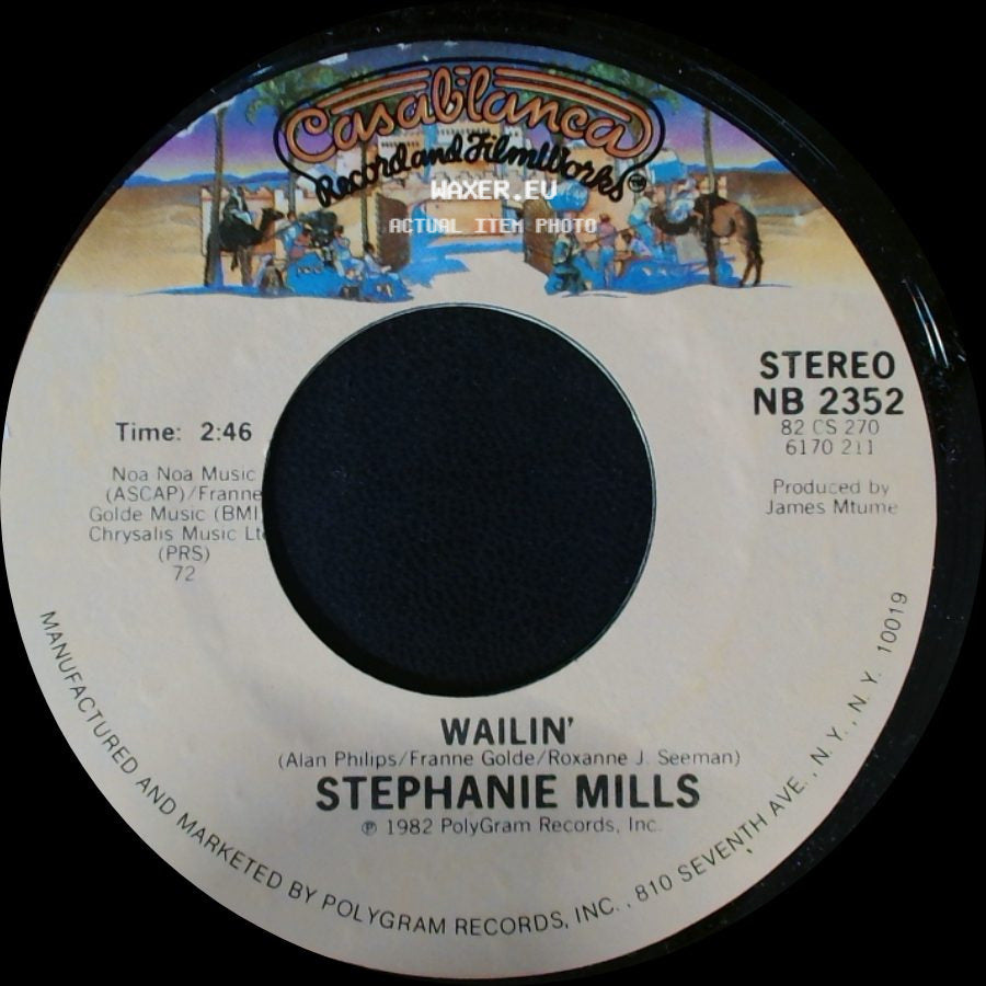 Stephanie Mills - Last Night / Wailin' side B