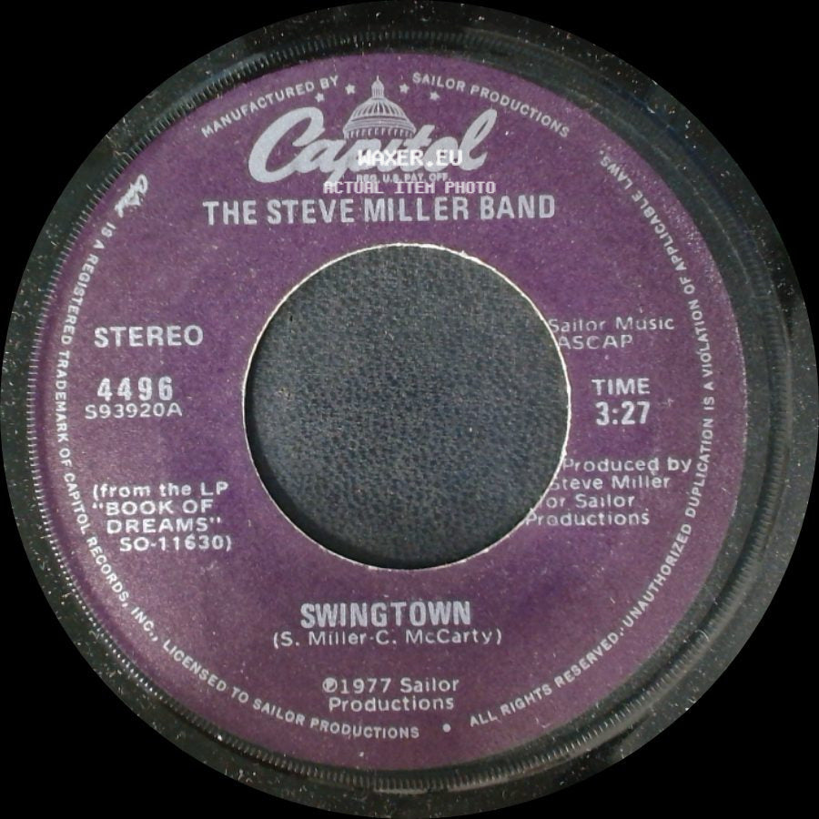 The Steve Miller Band - Swingtown / Winter Time side A