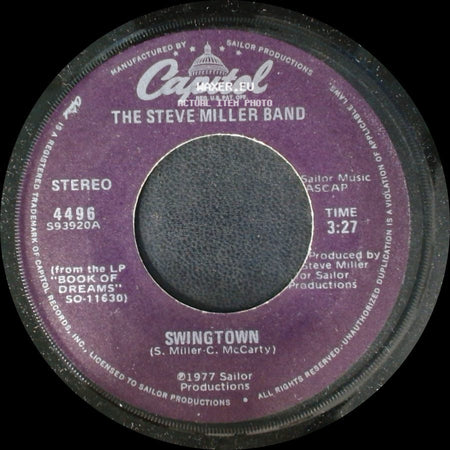 The Steve Miller Band - Swingtown / Winter Time side A