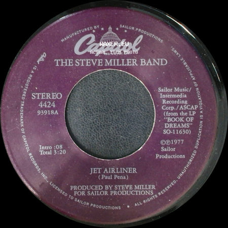 The Steve Miller Band - Jet Airliner / Babes In The Wood side A