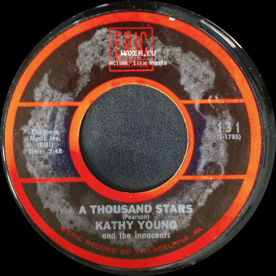 Kathy Young And The Innocents - Happy Birthday Blues / A Thousand Stars side B