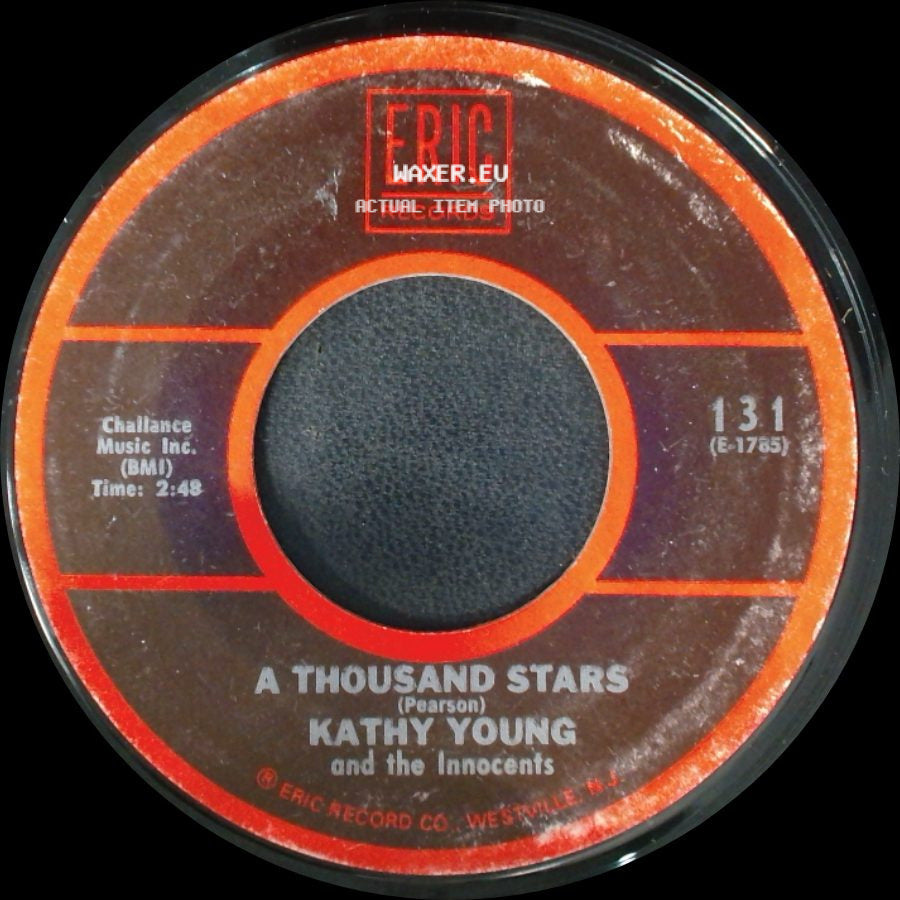Kathy Young And The Innocents - Happy Birthday Blues / A Thousand Stars side B
